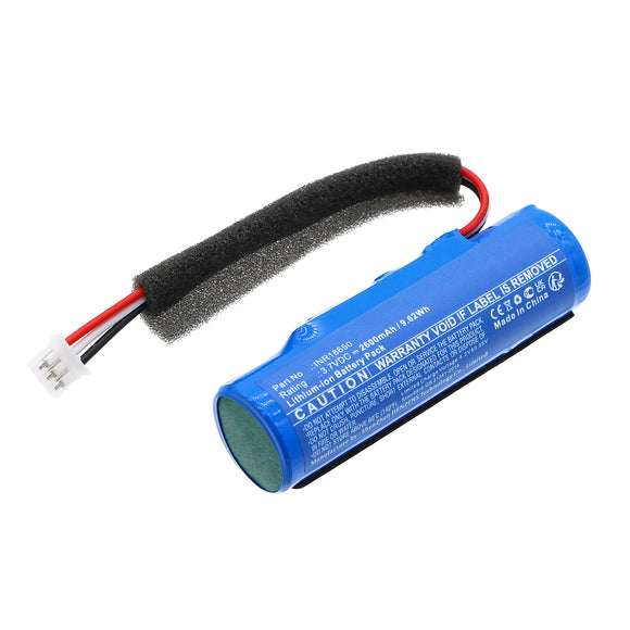 Batteries N Accessories BNA-WB-L19286 Speaker Battery - Li-ion, 3.7V, 2600mAh, Ultra High Capacity - Replacement for Skullcandy INR18650 Battery