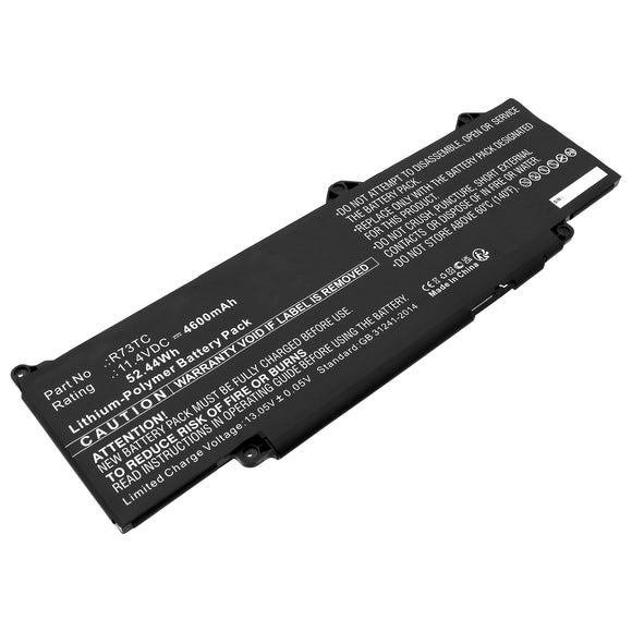 Batteries N Accessories BNA-WB-L20177 Laptop Battery - Li-ion, 11.4V, 4600mAh, Ultra High Capacity - Replacement for Dell DR02P Battery