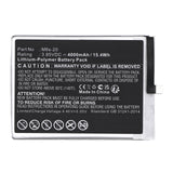 Batteries N Accessories BNA-WB-P20050 Cell Phone Battery - Li-Pol, 3.85V, 4000mAh, Ultra High Capacity - Replacement for Bea-fon M6s-20 Battery