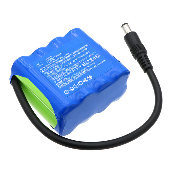 Batteries N Accessories BNA-WB-H20244 Medical Battery - Ni-MH, 9.6V, 2000mAh, Ultra High Capacity - Replacement for Taema KY50900 Battery