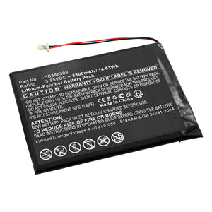 Batteries N Accessories BNA-WB-P20093 Diagnostic Scanner Battery - Li-Pol, 3.85V, 3800mAh, Ultra High Capacity - Replacement for XTOOL HB386589 Battery