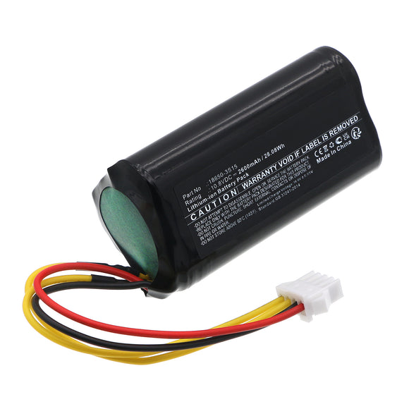 Batteries N Accessories BNA-WB-L20369 Vacuum Cleaner Battery - Li-ion, 10.8V, 2600mAh, Ultra High Capacity - Replacement for Sencor SRX 0014 Battery