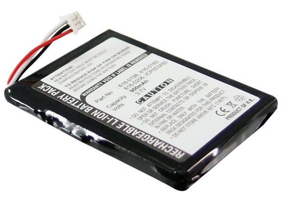 Batteries N Accessories BNA-WB-L6114 Player Battery - Li-Ion, 3.7V, 900 mAh, Ultra High Capacity Battery - Replacement for Apple 616-0206 Battery