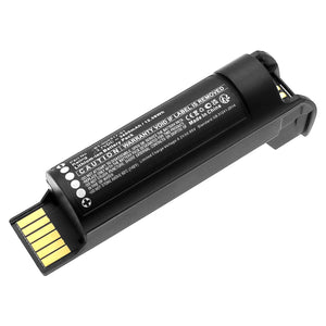 Batteries N Accessories BNA-WB-L20034 Barcode Scanner Battery - Li-ion, 3.7V, 3400mAh, Ultra High Capacity - Replacement for Zebra BT-000317-01 Battery