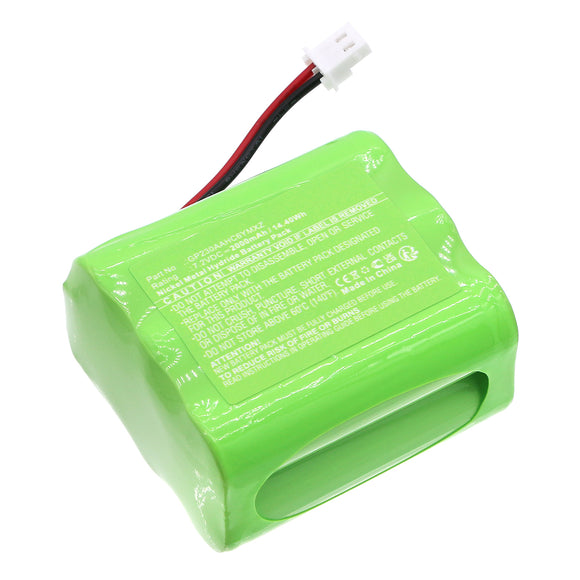 Batteries N Accessories BNA-WB-H19670 Communication Battery - Ni-MH, 7.2V, 2000mAh, Ultra High Capacity - Replacement for Snom GP230AAHC6YMXZ Battery