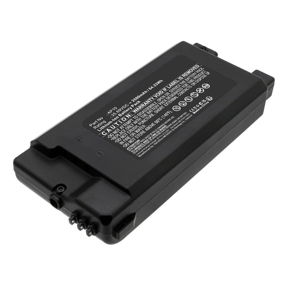 Batteries N Accessories BNA-WB-L19306 Vacuum Cleaner Battery - Li-ion, 25.69V, 2500mAh, Ultra High Capacity - Replacement for Miele AP10 Battery
