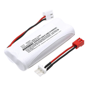 Batteries N Accessories BNA-WB-H19552 Emergency Lighting Battery - Ni-MH, 2.4V, 4500mAh, Ultra High Capacity - Replacement for Thorn Voyager 59009424 Battery