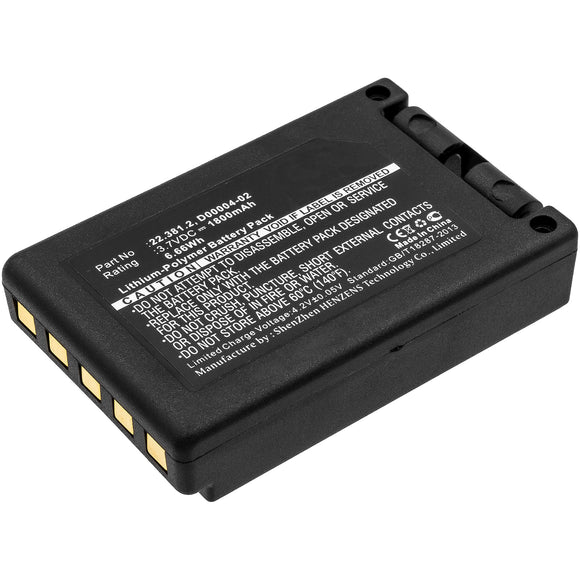 Batteries N Accessories BNA-WB-P7161 Remote Control Battery - Li-Pol, 3.7V, 1800 mAh, Ultra High Capacity Battery - Replacement for Teleradio 22.381.2 Battery