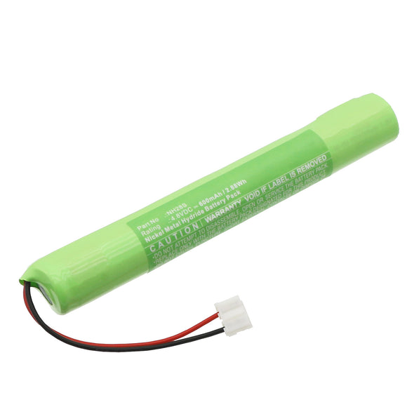 Batteries N Accessories BNA-WB-H20133 Emergency Lighting Battery - Ni-MH, 4.8V, 600mAh, Ultra High Capacity - Replacement for RP-Technik NH28S Battery