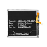 Batteries N Accessories BNA-WB-P19667 Cell Phone Battery - Li-Pol, 3.88V, 4600mAh, Ultra High Capacity - Replacement for Samsung EB-BS926ABY Battery