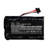 Batteries N Accessories BNA-WB-L19692 GPS Battery - Li-ion, 3.7V, 2500mAh, Ultra High Capacity - Replacement for TomTom VF3W Battery