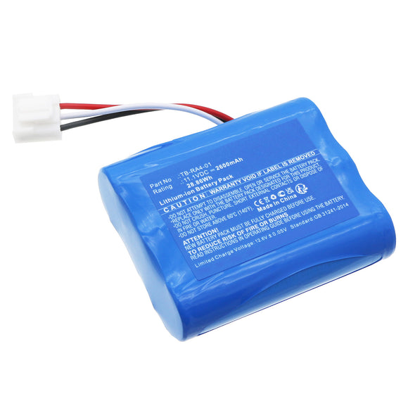 Batteries N Accessories BNA-WB-L20254 Personal Care Battery - Li-ion, 11.1V, 2600mAh, Ultra High Capacity - Replacement for Therabody TB-RA4-01 Battery