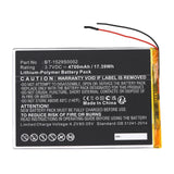 Batteries N Accessories BNA-WB-P19983 Tablet Battery - Li-Pol, 3.7V, 4700mAh, Ultra High Capacity - Replacement for Polaroid BT-1529S0002 Battery