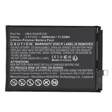 Batteries N Accessories BNA-WB-P19515 Cell Phone Battery - Li-Pol, 3.87V, 4400mAh, Ultra High Capacity - Replacement for Honor HB416594EGW Battery