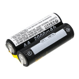 Batteries N Accessories BNA-WB-H7359 Shaver Battery - Ni-MH, 2.4V, 2000 mAh, Ultra High Capacity - Replacement for 3M 13810609 Battery