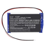 Batteries N Accessories BNA-WB-P19679 DVD Player Battery - Li-Pol, 7.4V, 3200mAh, Ultra High Capacity - Replacement for Sylvania 357098P Battery