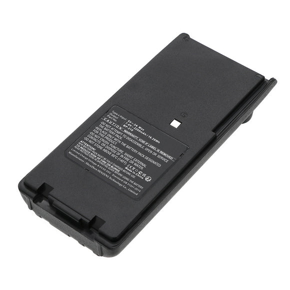 Batteries N Accessories BNA-WB-L19639 2-Way Radio Battery - Li-ion, 7.4V, 2200mAh, Ultra High Capacity - Replacement for Icom BP-210 Battery