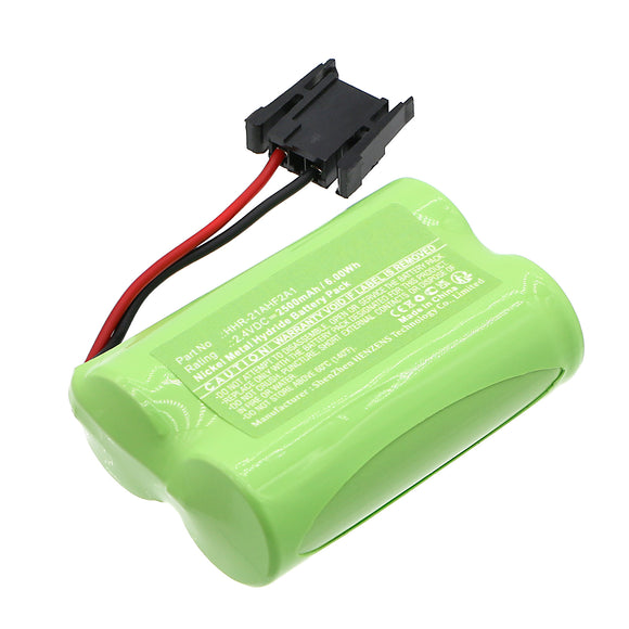 Batteries N Accessories BNA-WB-H19438 PLC Battery - Ni-MH, 2.4V, 2500mAh, Ultra High Capacity - Replacement for Yokogawa HHR-21AHF2A1 Battery