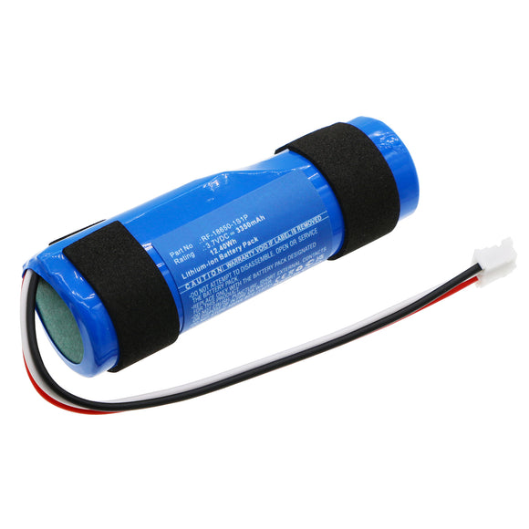 Batteries N Accessories BNA-WB-L19269 Speaker Battery - Li-ion, 3.7V, 3350mAh, Ultra High Capacity - Replacement for Groove onn RF-18650-1S1P Battery