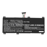 Batteries N Accessories BNA-WB-P19898 Laptop Battery - Li-Pol, 7.64V, 7300mAh, Ultra High Capacity - Replacement for Honor HB6081V1ECW-22A Battery