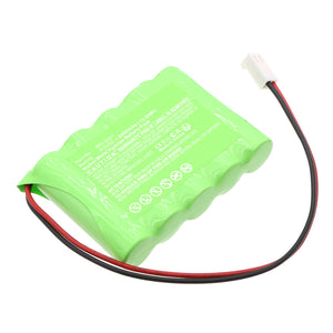 Batteries N Accessories BNA-WB-H19883 Emergency Lighting Battery - Ni-MH, 6V, 2000mAh, Ultra High Capacity - Replacement for Kaufel 850.0061 Battery