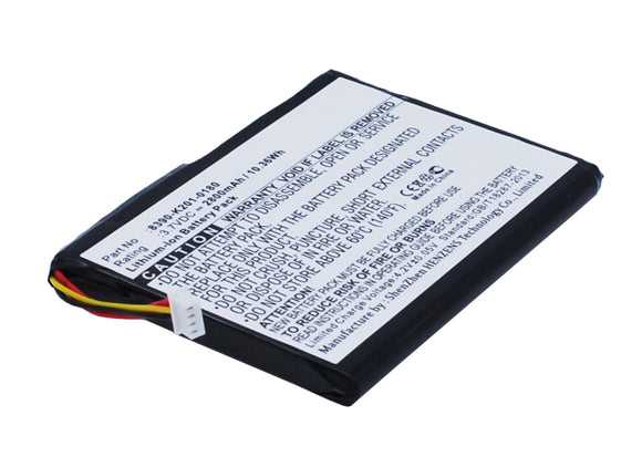 Batteries N Accessories BNA-WB-L7374 Storage Battery - Li-Ion, 3.7V, 2800 mAh, Ultra High Capacity Battery - Replacement for Seagate 8390-K201-0180 Battery