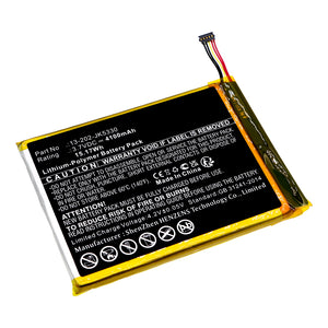 Batteries N Accessories BNA-WB-P19598 Tablet Battery - Li-Pol, 3.7V, 4100mAh, Ultra High Capacity - Replacement for Advantech 13-202-JK5330 Battery