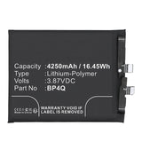 Batteries N Accessories BNA-WB-P19534 Cell Phone Battery - Li-Pol, 3.87V, 4250mAh, Ultra High Capacity - Replacement for Xiaomi BP4Q Battery