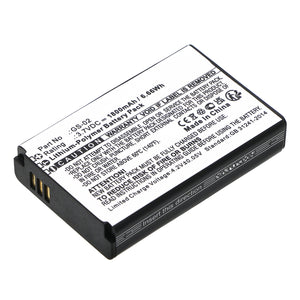 Batteries N Accessories BNA-WB-P19672 Cordless Phone Battery - Li-Pol, 3.7V, 1800mAh, Ultra High Capacity - Replacement for Grandstream GS-02 Battery