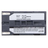 Batteries N Accessories BNA-WB-L8993 Digital Camera Battery - Li-ion, 7.4V, 5500mAh, Ultra High Capacity