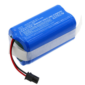 Batteries N Accessories BNA-WB-L19314 Vacuum Cleaner Battery - Li-ion, 14.4V, 2600mAh, Ultra High Capacity - Replacement for RoboJet CMICR18650F8M-4S1P Battery