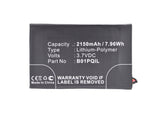 Batteries N Accessories BNA-WB-P7192 E Book E Reader Battery - Li-Pol, 3.7V, 2150 mAh, Ultra High Capacity Battery - Replacement for Barnes & Noble B01PQIL Battery