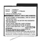 Batteries N Accessories BNA-WB-L19545 Digital Camera Battery - Li-ion, 3.85V, 1750mAh, Ultra High Capacity - Replacement for Insta360 CINSBAJA Battery