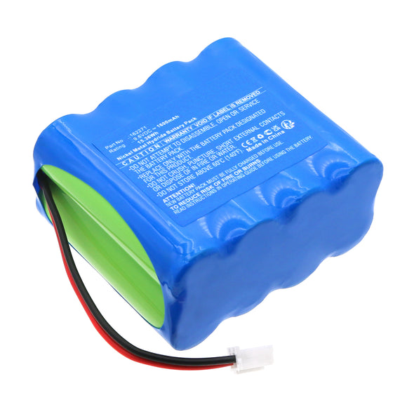 Batteries N Accessories BNA-WB-H20253 Personal Care Battery - Ni-MH, 9.6V, 1600mAh, Ultra High Capacity - Replacement for Beurer 162271 Battery