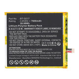 Batteries N Accessories BNA-WB-P19599 Tablet Battery - Li-Pol, 3.8V, 7600mAh, Ultra High Capacity - Replacement for Medion BT-G017 Battery