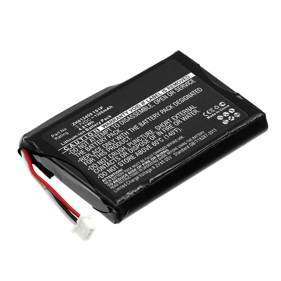 Batteries N Accessories BNA-WB-L7111 Amplifier Battery - Li-Ion, 3.7V, 1300 mAh, Ultra High Capacity Battery - Replacement for JDS Labs ZH6134501S1P Battery