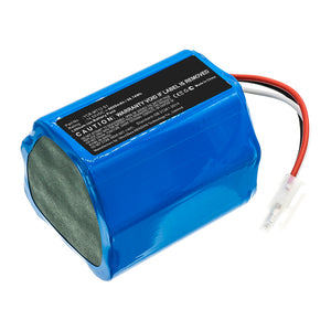 Batteries N Accessories BNA-WB-L14337 Vacuum Cleaner Battery - Li-ion, 14.52V, 6800mAh, Ultra High Capacity - Replacement for iCLEBO YCR-M07-20W Battery