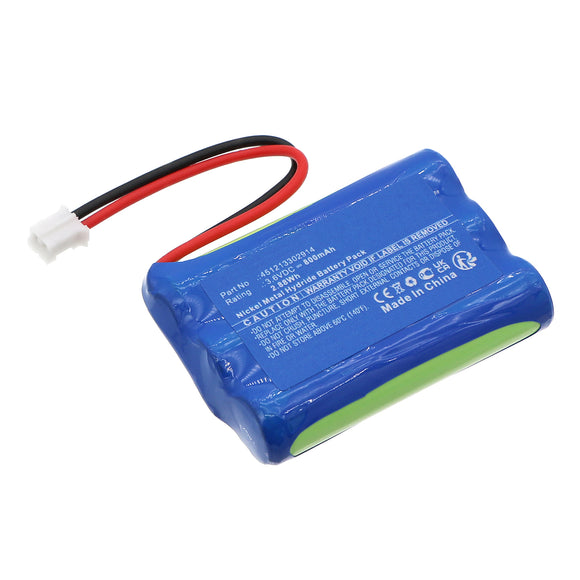 Batteries N Accessories BNA-WB-H19765 Medical Battery - Ni-MH, 3.6V, 800mAh, Ultra High Capacity - Replacement for Philips 451213302914 Battery