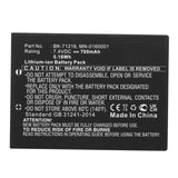 Batteries N Accessories BNA-WB-L9708 2-Way Radio Battery - Li-ion, 7.4V, 850mAh, Ultra High Capacity - Replacement for Cobra FT553444P-2S Battery