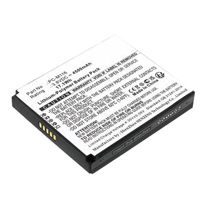 Batteries N Accessories BNA-WB-P19361 Credit Card Reader Battery - Li-Pol, 3.8V, 4500mAh, Ultra High Capacity - Replacement for Pax PC-M116 Battery