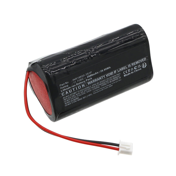 Batteries N Accessories BNA-WB-L19742 Medical Battery - Li-ion, 11.1V, 2600mAh, Ultra High Capacity - Replacement for Bombas INR18650-3S1P Battery