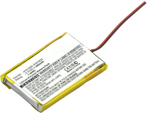 Batteries N Accessories BNA-WB-P8804 Player Battery - Li-Pol, 3.7V, 400mAh, Ultra High Capacity - Replacement for Apple 616-0223 Battery