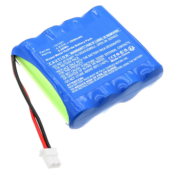 Batteries N Accessories BNA-WB-H20235 Medical Battery - Ni-MH, 4.8V, 2000mAh, Ultra High Capacity - Replacement for SCHWA 101041 Battery