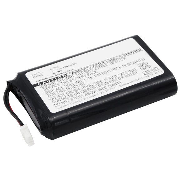 Batteries N Accessories BNA-WB-L7346 Remote Control Battery - Li-Ion, 3.7V, 1700 mAh, Ultra High Capacity Battery - Replacement for Nevo A0356 Battery