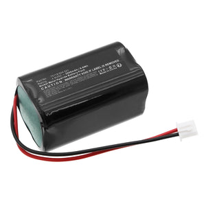 Batteries N Accessories BNA-WB-H20149 Equipment Battery - Ni-MH, 4.8V, 2000mAh, Ultra High Capacity - Replacement for Techkon 75119 504 521 Battery