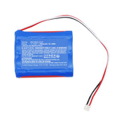 Batteries N Accessories BNA-WB-L20214 Medical Battery - Li-ion, 11.1V, 2900mAh, Ultra High Capacity - Replacement for Medcaptain INR18650-3S1P Battery