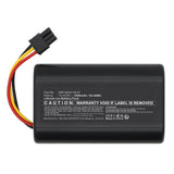 Batteries N Accessories BNA-WB-L19616 Vacuum Cleaner Battery - Li-ion, 14.4V, 3500mAh, Ultra High Capacity - Replacement for Moneual INR18650-4S1P Battery