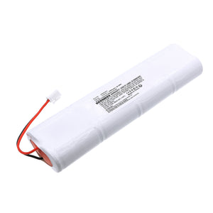 Batteries N Accessories BNA-WB-C20132 Emergency Lighting Battery - Ni-CD, 9.6V, 3000mAh, Ultra High Capacity - Replacement for Philips 8-KRHT26/51 Battery