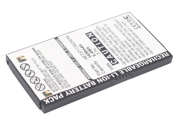 Batteries N Accessories BNA-WB-L7178 DAB Digital Battery - Li-Ion, 3.7V, 1450 mAh, Ultra High Capacity Battery - Replacement for Sirius AE737173025076 Battery
