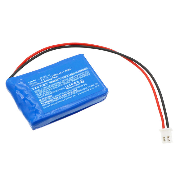 Batteries N Accessories BNA-WB-L20236 Medical Battery - Li-ion, 7.4V, 1000mAh, Ultra High Capacity - Replacement for Sigma XC-2S -10 Battery